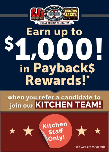 Refer an employee & you could up to $1,000*